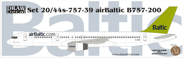 Boeing 757-200 (Air Baltic) 44-757-39