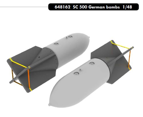 SC500 German bombs (2) E648162