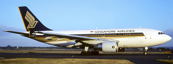 Airbus A310-300 Singapore Airlines 9V-STP With Stand EW2313001