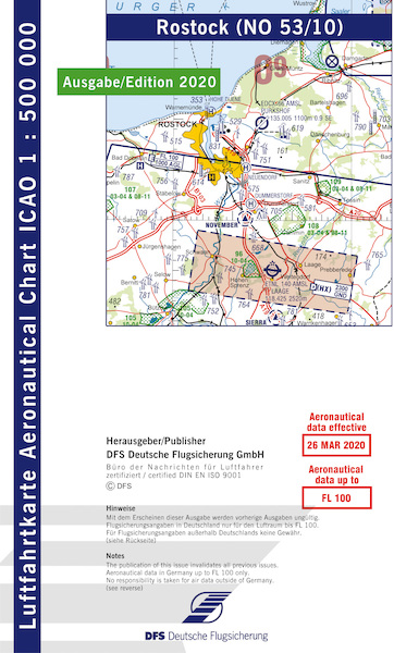 ICAO chart Germany Rostock 2020 53-10