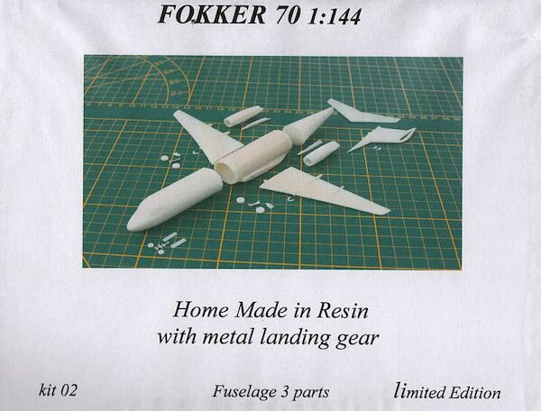 Fokker 70 (No Decals) JL-F70
