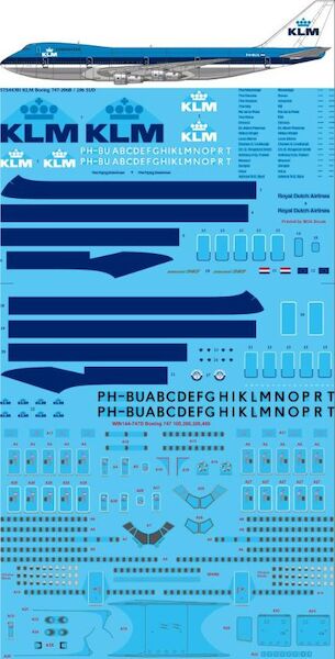 Boeing 747-200 (KLM - Last scheme) (Expected December 2020) sts44381