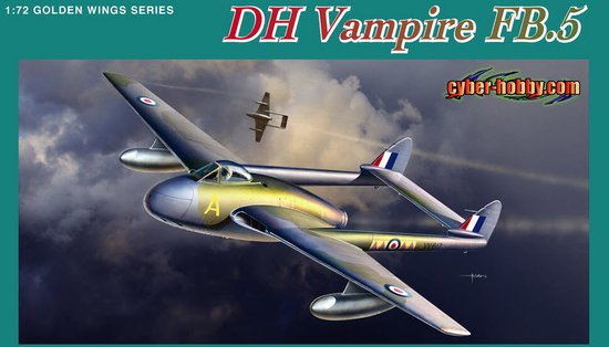 De Havilland Vampire FB.5 Fighter Bomber (Reissue) 5085