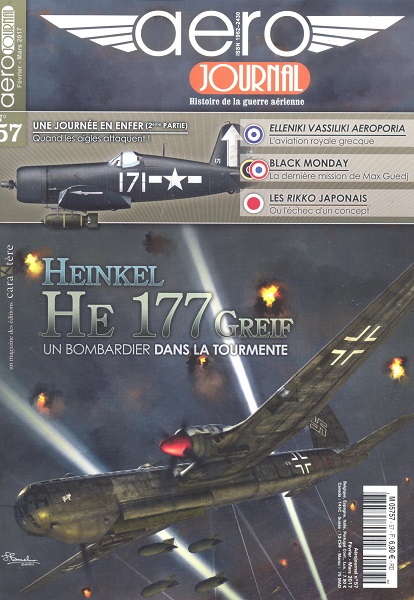 Aérojournal n°57: Février-Mars 2017 Heinkel He 177 Greif AJ57