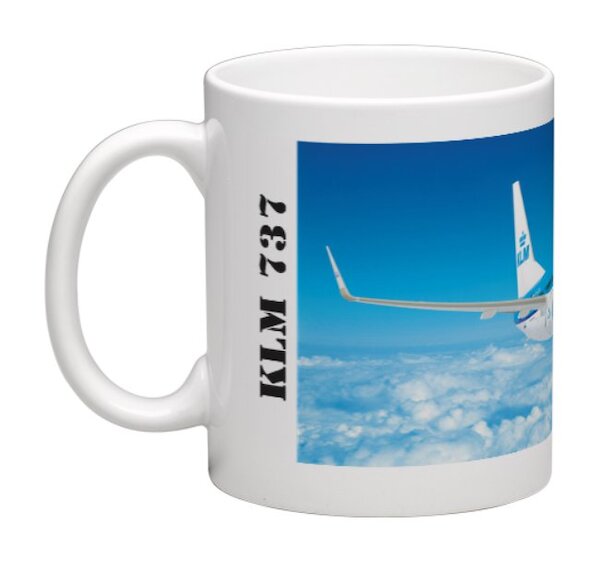 Mug KLM Boeing B737 MOK-KLM737