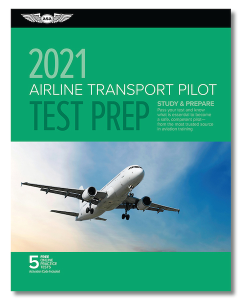 Airline Transport Pilot Test Prep 2021 9781619549739