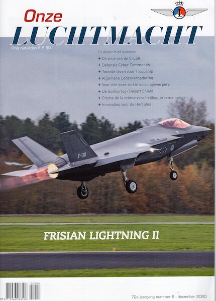Onze Luchtmacht Nummer 6 Decemberr 2020 Aviationmegastore Com