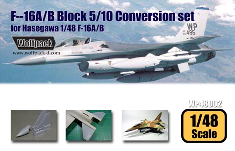 F16A/B Block 5/10 Conversion set (Hasegawa) WP48002