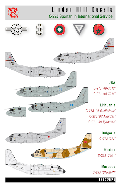 C-27J Spartan in International Service LHD72028