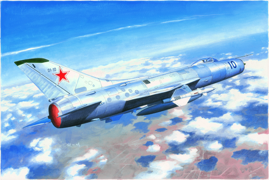 Soviet Suchoi Su11 Fishpot TR02898