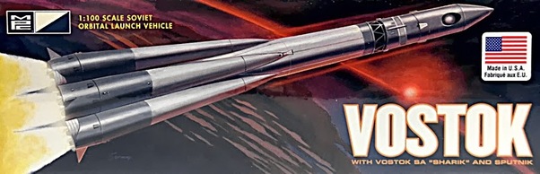 Vostok with Vostok SA Sharik and Sputnik MPC792/6