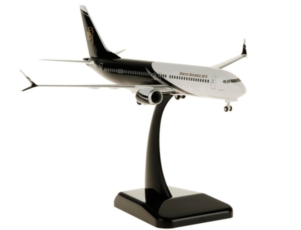 B737-8 MAX (Boeing Business Jet) wit stand and gears HG10802
