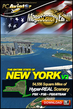 Mega Scenery Earth Version 3, New York V3 (Download version) DL-MSEV3-NY