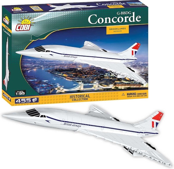Concorde British Airways G-BBDG 455 pieces 1917