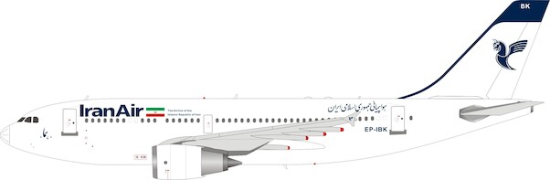 Airbus A310-304 Iran Air EP-IBK with stand B-310-IR-0820