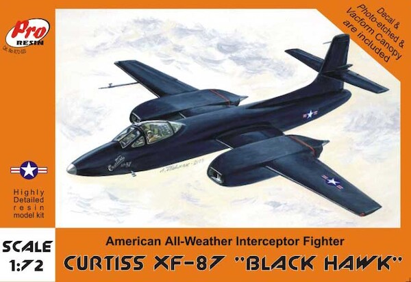 Curtiss XP87 Black hawk R72-020