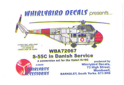 Sikorsky S55C (Royal Danish AF) WBA72067