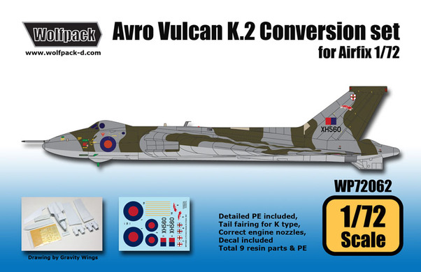Avro Vulcan K Mk.2 Update Set (Airfix)