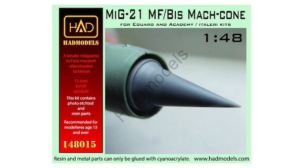 Mikoyan MiG21MF Mach Cone (Eduard/Italeri/Academy) HAD148015