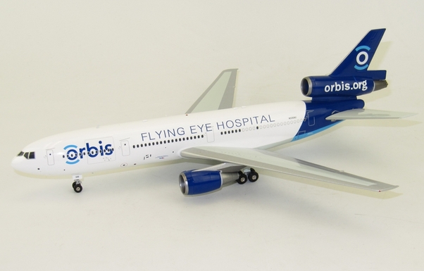 DC10-30 / MD10-30 (Orbis Flying Eye Hospital) N330AU With Stand DC10-ORBIS-01