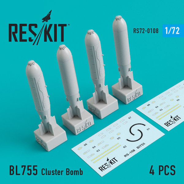 BL755 Cluster Bomb (4x) RS72-0108