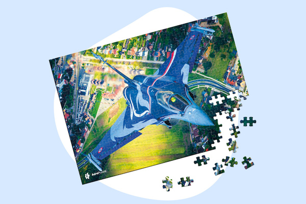 Jigsaw puzzle: Dassault Rafale 1000 pieces PUZ RAFALE