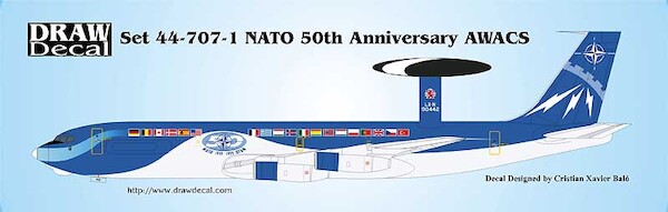 NATO 50th anniversary AWACS 44-707-1