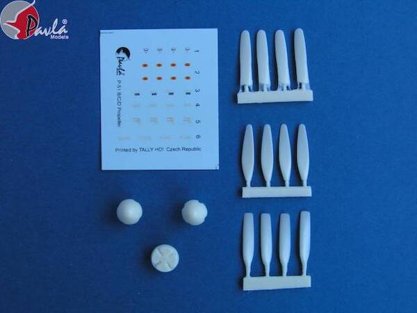 Propellerset for P51D/K Mustang U72028