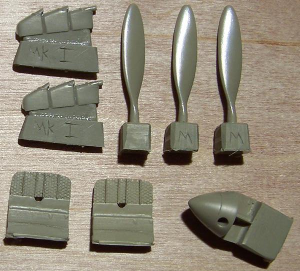Hawker Hurricane MKI Exterior set (Italeri, Hasegawa) ZIP48012