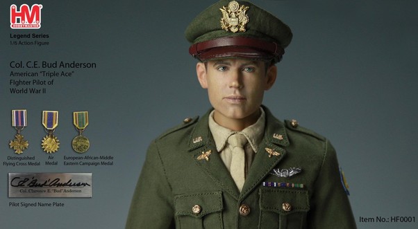 Col. C.E. Bud Anderson American