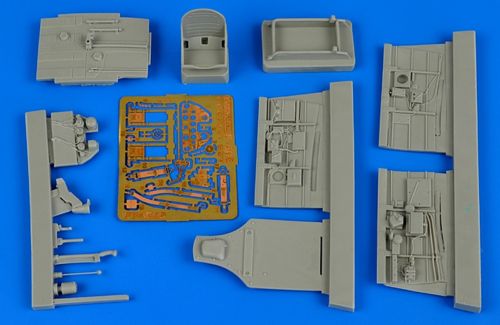 P40M Kitttyhawk Cockpit set (Hobby Boss) 4599