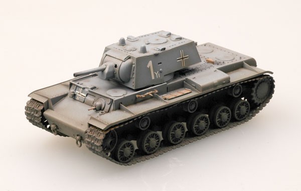 Captured KV-1 of the 8th Panzer Division EM36277
