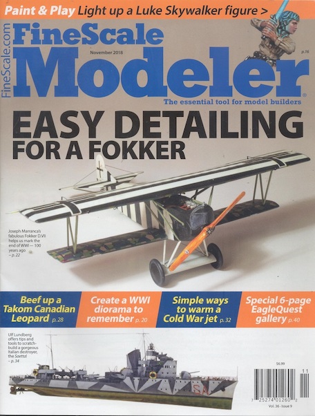 Fine Scale Modeler - Vol. 36 issue 9 November 2018 072527401260211