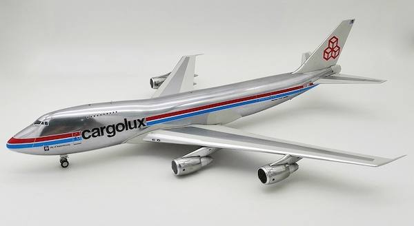 B747-2R7F/SCD (Cargolux) LX-DCV With Stand IF742CV1018P