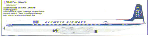 De Havilland Comet 4b (Olympic Airways) sm44-58