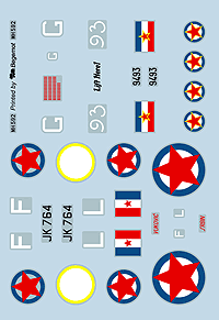 Spitfire MKV, Yugoslav Spitfires Mark Five 727LH