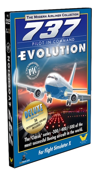 Boeing 737 Pilot in Command Evolution DELUXE with Airlines Pack (download version) 0649875001462-D
