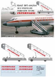KhAZ SPT-104/154 self propelled passenger stairs (Interflug) for Northstar ARC144-V01