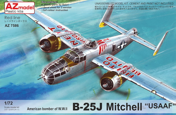 North American B25J Mitchell (USAAF) az7586