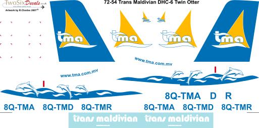 DHC6 Twin Otter (TMA) 72-54