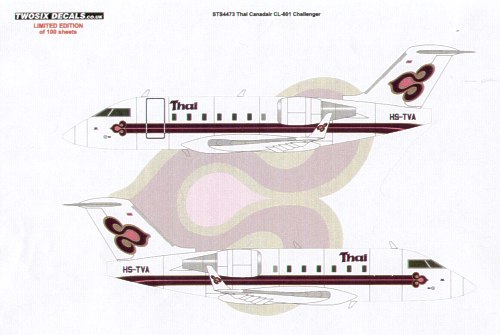 Canadair CL601 Challenger (Thai Airways) sts4473