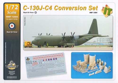 Lockheed C130J-C4 Conversion Set RAF (Italeri) WMF72004