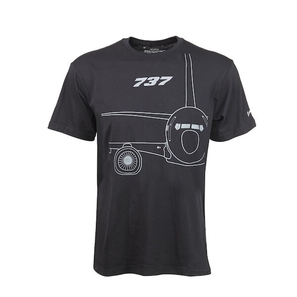 737 Midnight Silver T-Shirt