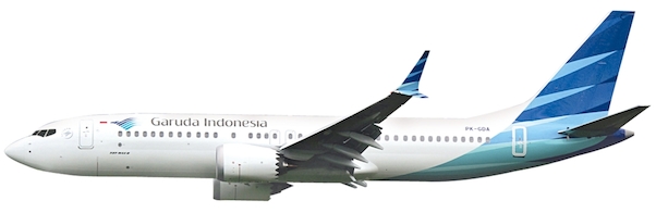 B737-8MAX (Garuda Indonesia) PK-GDA 612203