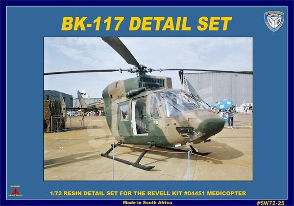 BK117 Detail set (SAAF)  SW72-25