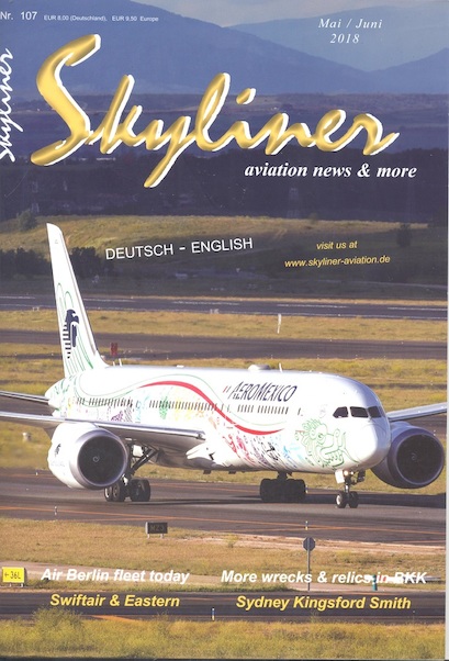 Skyliner, Aviation News & More Nr. 107 May/June 2018 SKYLINER 107