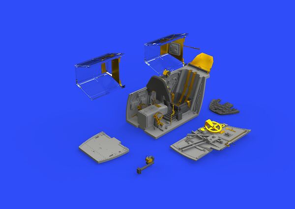 Messerschmitt BF109G-6 Cockpit set (Tamiya) E648405