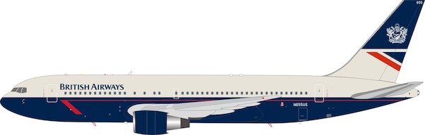 Boeing 767-200 British Airways Landor N655US With Stand ARDBA12
