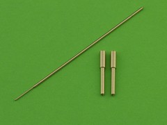 Messerschmitt Me163B Komet - armament set (MG 151 barrel tips) & Pitot Tube AM-48-052