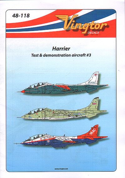 Harrier Test and Demonstration Aircraft Part 3 48-118